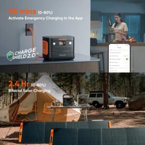 Jackery Explorer 1000 v2 Portable Power Station,1070Wh,1500W E1000v2