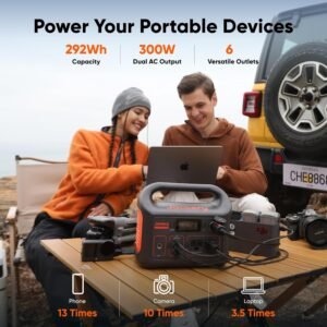 Jackery Explorer 300 Portable Power Station,292Wh E300